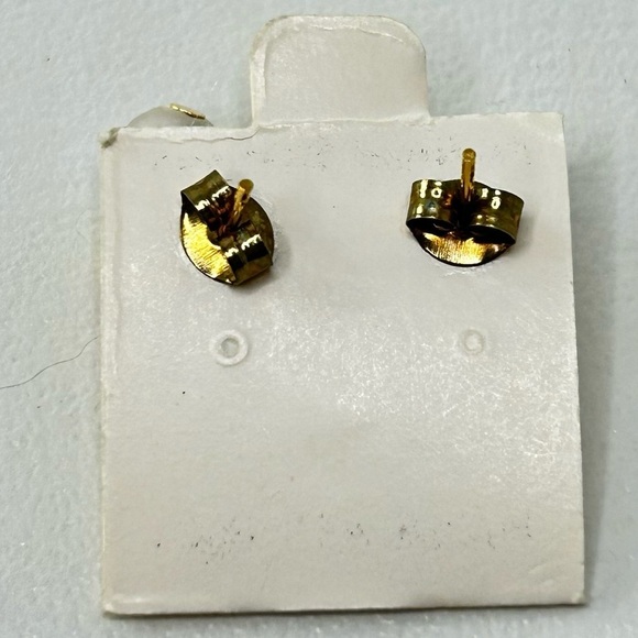 Vintage Fashion Earrings Pearl and Rhinestones USA - Picture 2 of 4